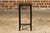 Early 21st Century Louis Vuitton Leather Top Small Side Table with Custom Metal Base and Stretchers For Sale - Image 5 of 12