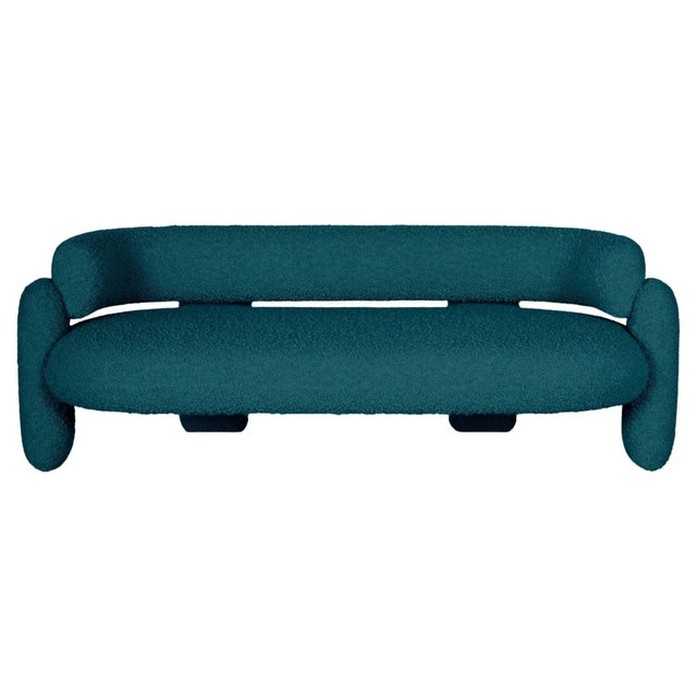Wood Embrace Cormo Azure Sofa by Royal Stranger For Sale - Image 7 of 7
