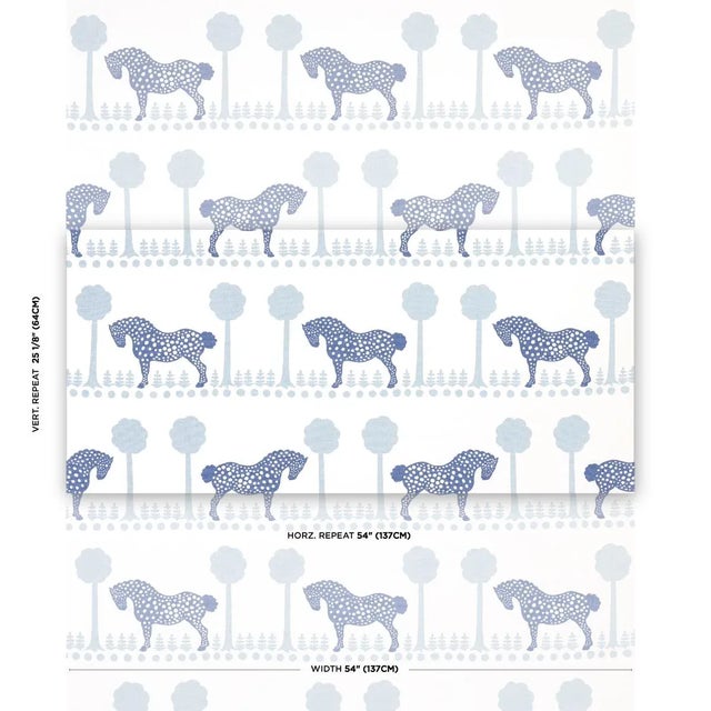 Inspired by a midcentury pattern in our archive, Polka Dot Pony is a charming, whimsical design with modern appeal. Rows...