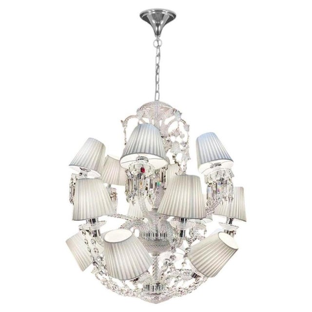 Collection Regina Chandelier in Metal and Crystal by Jago For Sale - Image 11 of 11