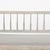 19th Century Swedish Gustavian Original Blue Gray Painted Pine Bench For Sale - Image 6 of 18