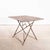 Brown Vintage French Table with Perforated Top, 1960s For Sale - Image 8 of 8