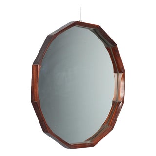 Dodecahedron Mirror, 1960s For Sale
