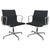 Set of EA108 Aluminium Chairs attributed to Charles and Ray Eames for ICF, 1960s For Sale - Image 17 of 17