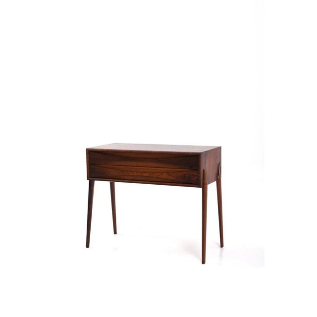 Swedish Rosewood Side Table by Rimbert Sandholdt for Glas & Trä Hovmantorp For Sale - Image 10 of 10