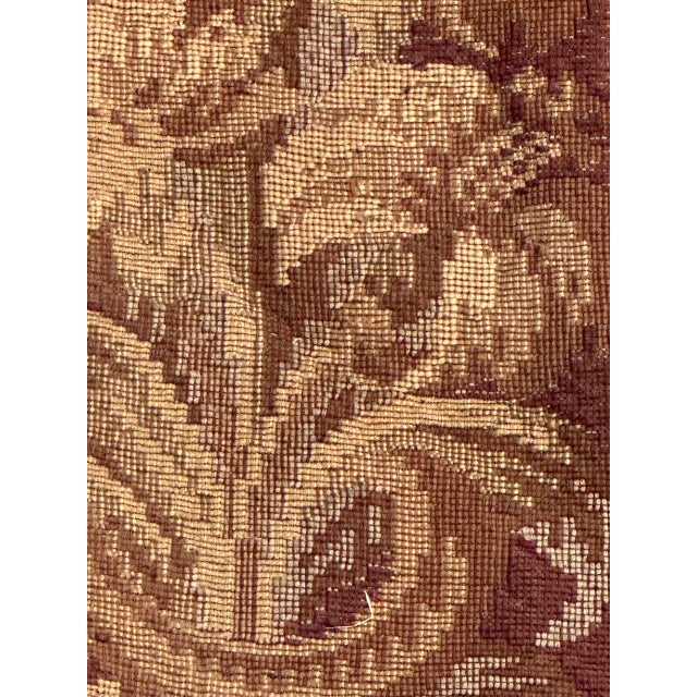 Antique French Aubusson Jacquard Tapestry Panel, 1920s For Sale - Image 12 of 18