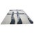 Modern Indo-Napalese Modern Faye Wool & Silk 9x12 Light Grey & Black Handmade Area Rug #1144023 For Sale - Image 3 of 8