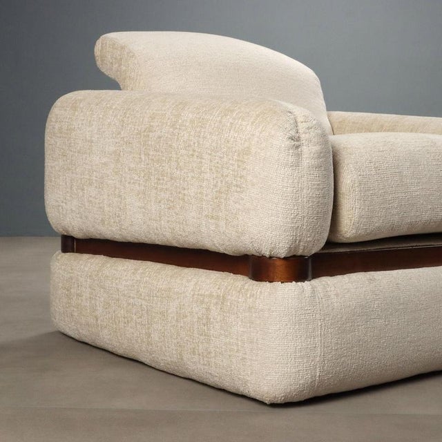 Vintage Armchairs in White, 1970s, Set of 2 For Sale - Image 6 of 10