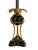 Metal 1980s Hollywood Regency Frederick Cooper Faux Portoro Marble & Brass Palm Buffet Lamps - a Pair For Sale - Image 7 of 13