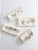 Farmhouse Vintage Embroidered Silverware Holder Set of 4 For Sale - Image 3 of 16