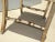 Vintage French Country Floral Vanity Bench W Silver Gilt Base #2 For Sale - Image 11 of 12