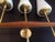 1960s French Teak and Brass Sconces - a Pair For Sale - Image 9 of 11