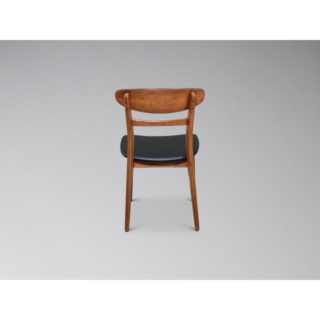 Restored Lane Acclaim Walnut Dining Chairs Set of 7 For Sale - Image 13 of 17