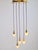 Glass and Brass Cascade Pendant Lamp by Schmidt Leuchten, 1970s For Sale - Image 10 of 14