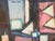 2010s David Adickes "Go West" Colorful Modern Abstract Cubist Inspired Still Life Painting, 2010 For Sale - Image 5 of 9