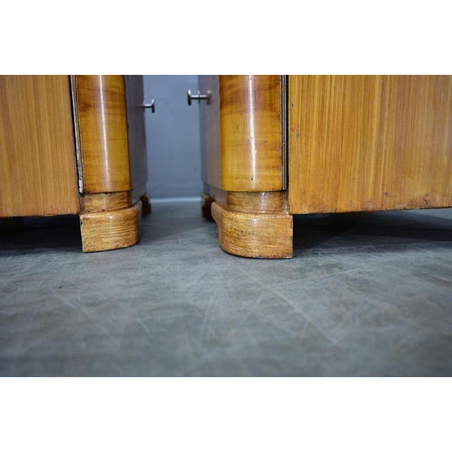 Art Deco Bedside Tables, Former Czechoslovakia, 1930s, Set of 2 For Sale - Image 15 of 18