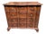 Dutch Double Bow Chest of Drawers in Oak with Drawers, Handles and Escutcheons For Sale