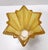 Art Deco Star Shaped Yellow Glass Vase by Pierre Davesn for Daum, 1940s For Sale - Image 6 of 13