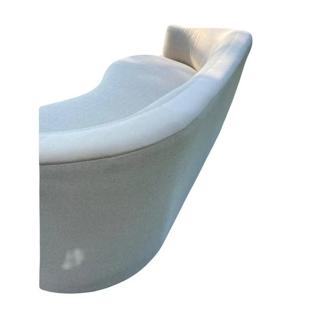 Wood Late 20th Century Post-Modern Weiman Sculptural Cloud Sofa After Vladimir Kagan For Sale - Image 7 of 9