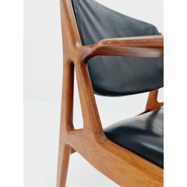Wood Danish Teak Armchair by Arne Vodder for Vamo Möbler, 1960s For Sale - Image 7 of 11