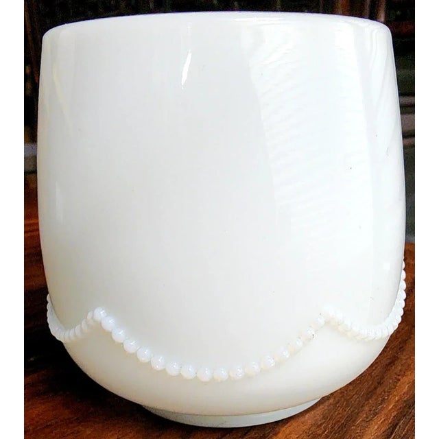 Antique Late 19th Century Good American Opalescent Fine Glass Small Bowl For Sale - Image 4 of 13