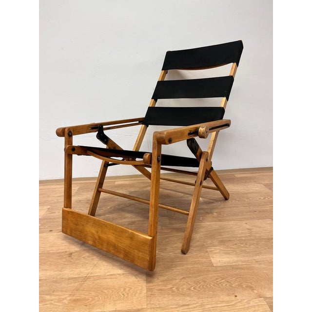1930s G80 Deck Chair by Hans Luckhardt, 1930s For Sale - Image 5 of 14