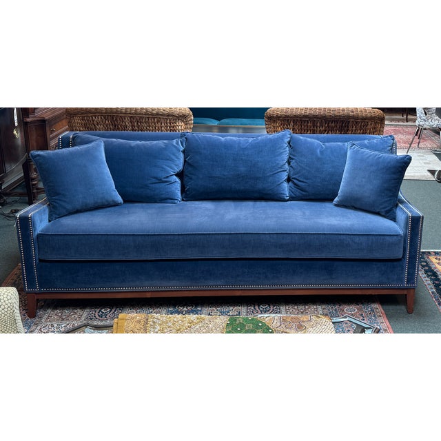 Design Plus Gallery presents a Bespoke Sofa in Navy Velvet from Nathan Anthony. The brand is based on their craft of...