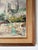 Green 1960’s Vintage Waite Impressionist European Cityscape Oil on Canvas Painting, Framed For Sale - Image 8 of 12