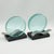 Modernist Bookends Black Granite and Glass Slab, circa 1980 For Sale - Image 4 of 8