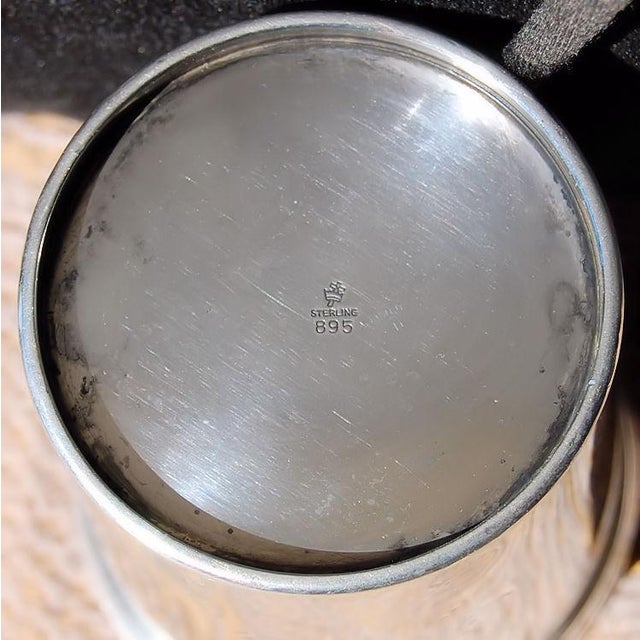 1950s Sterling Holloware Mint Julep Cup For Sale - Image 4 of 6