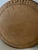 English Round English Biscuit/Bread Bowl With Bread Carving For Sale - Image 3 of 7