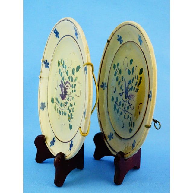 Antique 18th Century Ceramic Plates, Viterbo, Italy, Set of 2 For Sale - Image 4 of 18