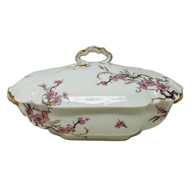 Antique Haviland & Co. Limoges Covered Vegetable Dish / Tureen (AS IS Condition) This is a beautiful and authentic antique...