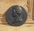 19th Century French Cast Iron Profile of Jacques De Vaucanson, Diam. 9 Inches For Sale - Image 12 of 12