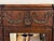 Wood Antique Style Trumeau Mantel Mirror From the 19th Century Mahogany Wood With Carved Ornate Details For Sale - Image 7 of 10