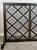 Art Deco Style Black & Bronzed Metal Two-Door & Diamond Design Fireplace Screen For Sale - Image 4 of 16