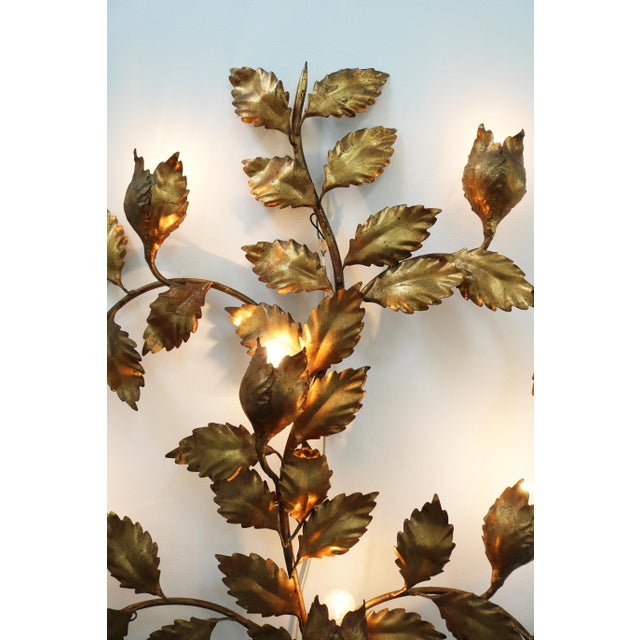 Hollywood Regency Florentine Wall Light from Kögl, 1970s For Sale - Image 6 of 11