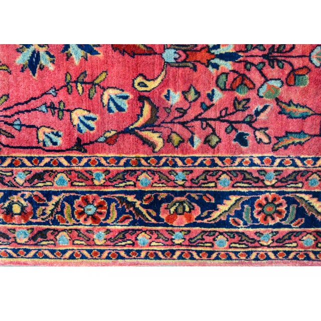 Early 20th Century Sarouk Mohajeran Rug For Sale In Chicago - Image 6 of 12