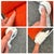 1970s Pair of Orange Knoll Sling Chairs For Sale - Image 10 of 12