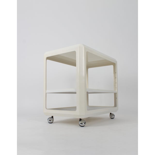 Plastic Coffee Table by Alberto Rosselli for Kartell / Tramo, Spain, 1970s For Sale - Image 7 of 9