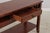 1990s Arts & Crafts 2 Tier 1 Drawer Cherry Sofa Table For Sale - Image 5 of 13