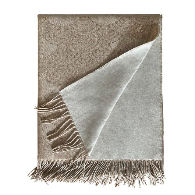 Lurex Plaid by Chiara Mennini for Midsummer-Milano For Sale - Image 4 of 4