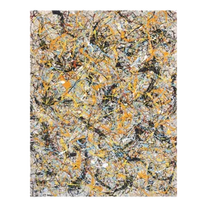 New York Taxi - Abstract Textural Multicolor Painting on Canvas Original Artwork by Marc Raphael