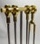 Mid 20th Century Chrome and Brass Fireplace Tools by Alessandro For Sale - Image 5 of 10
