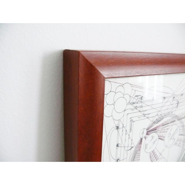 1990s Hermes Paris Framed Scarf For Sale - Image 5 of 9