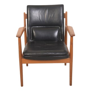 Model 431 Lounge Chair by Arne Vodder, 1970s For Sale