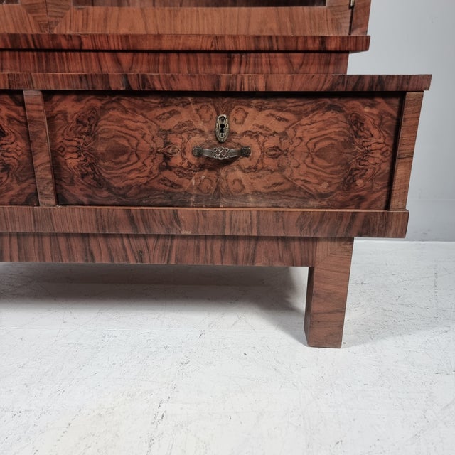 Wood Art Deco Style Vitrine from Tatra, 1970s For Sale - Image 7 of 12