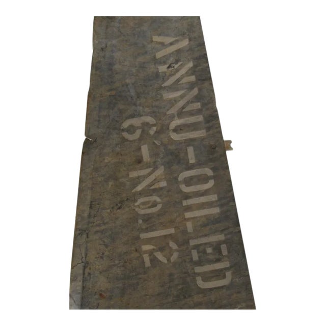 1940s Windmill Blade 36" Original Paint For Sale