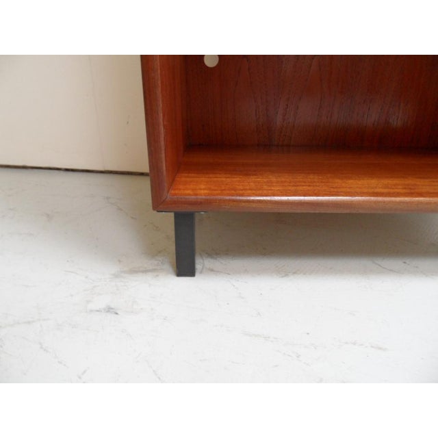 Wood Mid-Century Modern Open Bookcase, 1950s For Sale - Image 7 of 9