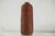 Ceramic Tall Brown Ceramic Vase with Honeycomb Texture and Green Speckled Glaze For Sale - Image 7 of 18
